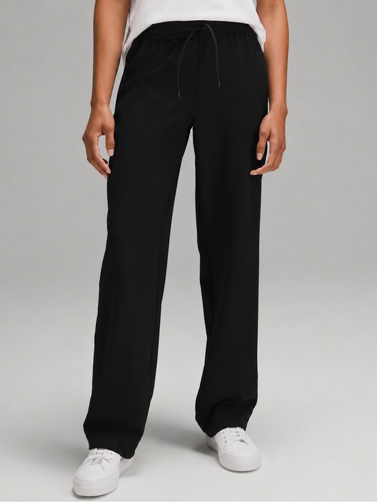 lululemon athletica Pants - NWT Lululemon Straight-Leg Mid-Rise Pant Luxtreme Size: Small Color: Black
